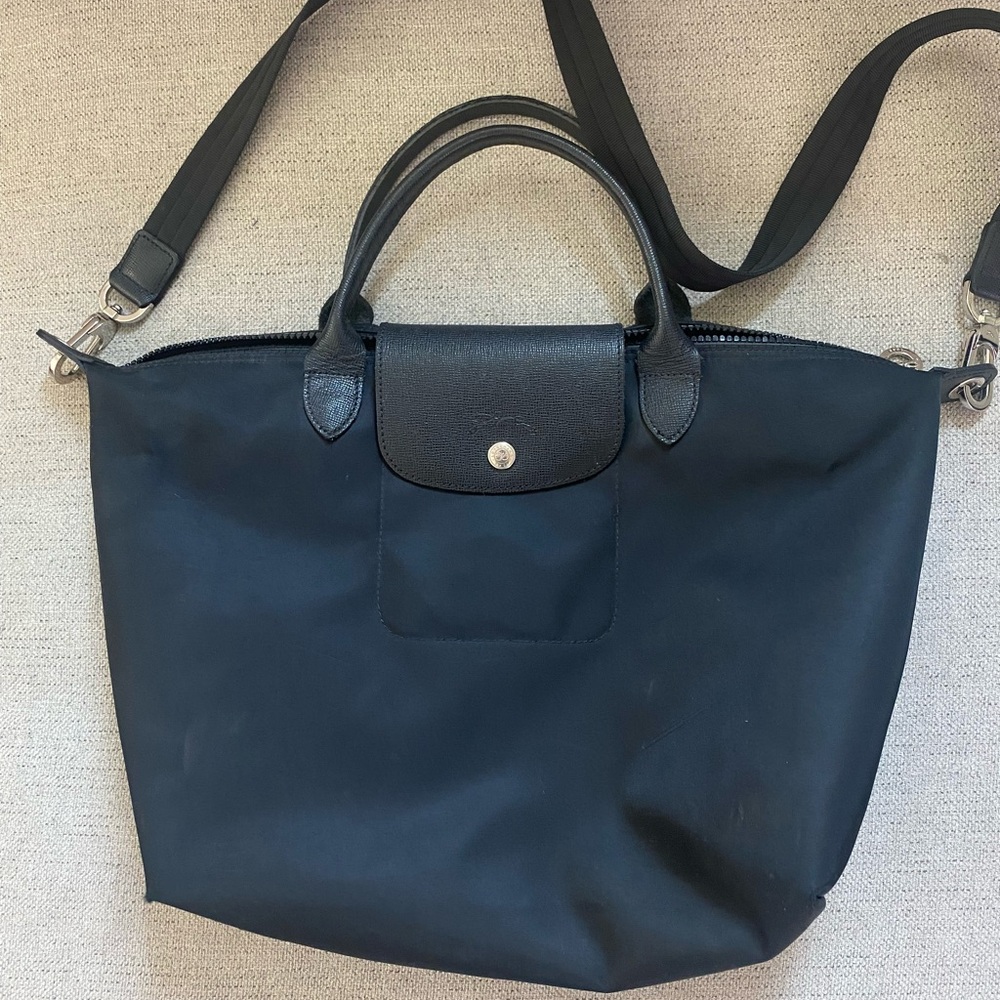 Longchamp Le Pliage Neo Medium Black